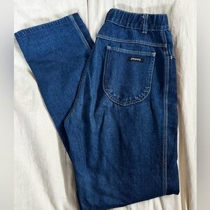 Vintage Lord Isaac Dark Blue Denim Pants - Small
